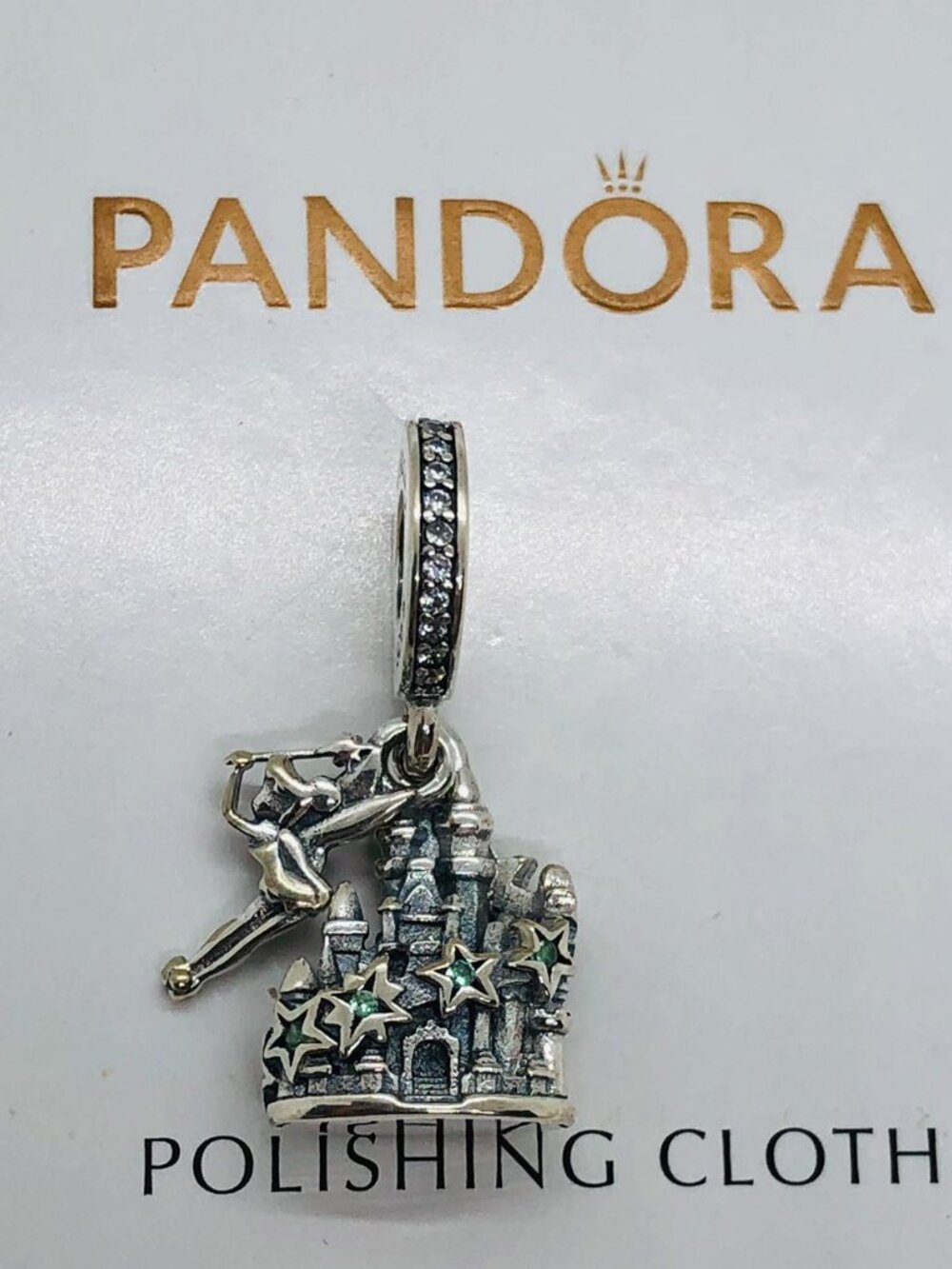 Pandora Disney Castle of Magical Dreams TinkerBell Charm